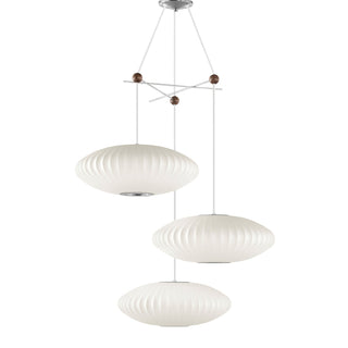 Lunar Suspension Moderne en Soie