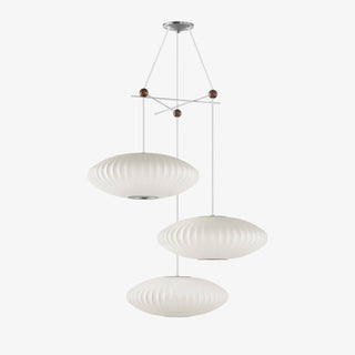 Lunar Suspension Moderne en Soie