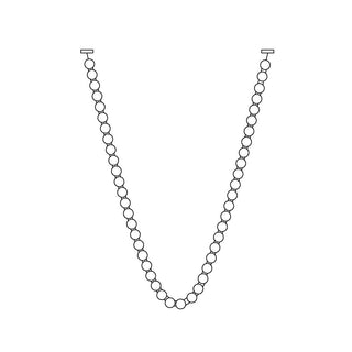 Icarara Lustre Verre Collier De Perles Moderne