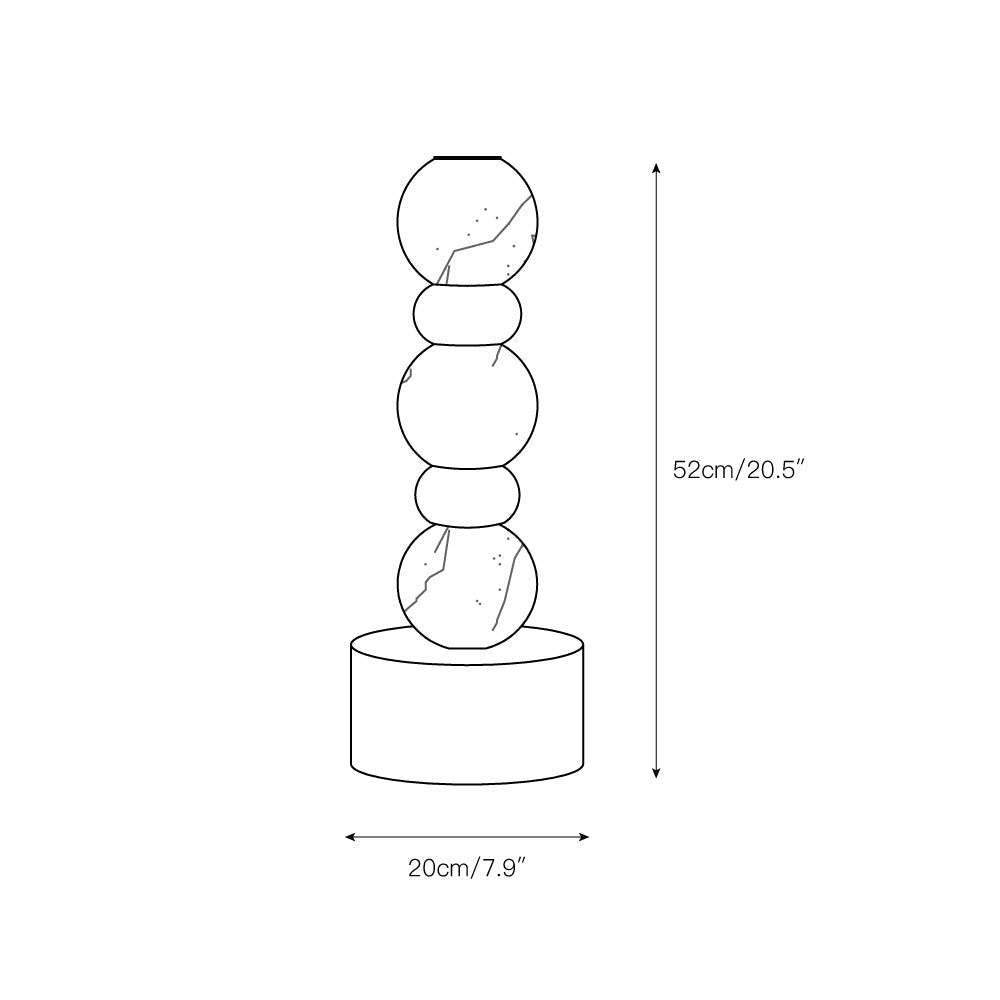 Altnal Lampe à poser en laiton
