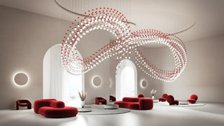 Pearl Curtain Customize Chandelier-Neutral Decor