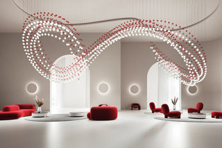 Pearl Curtain Customize Chandelier-Neutral Decor
