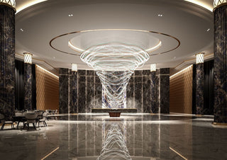 Pearl Curtain Customize Chandelier-Neutral Decor