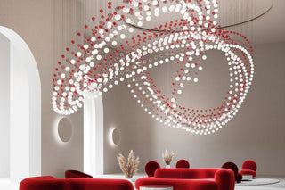 Pearl Curtain Customize Chandelier-Neutral Decor