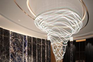 Pearl Curtain Customize Chandelier-Neutral Decor