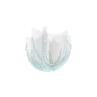 Pearl Curtain Customize Chandelier-Neutral Decor