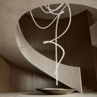 Pearl Drop Customize Chandelier-Neutral Decor