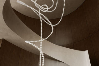 Pearl Drop Customize Chandelier-Neutral Decor