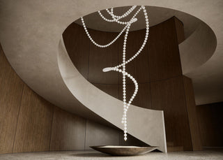 Pearl Drop Customize Chandelier-Neutral Decor