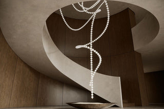 Pearl Drop Customize Chandelier-Neutral Decor