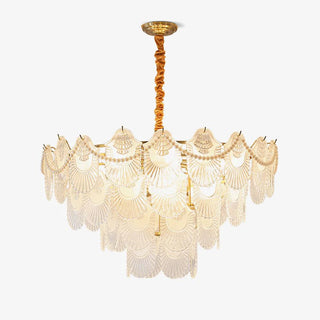Lustra Lustre Perle Verre Coquille