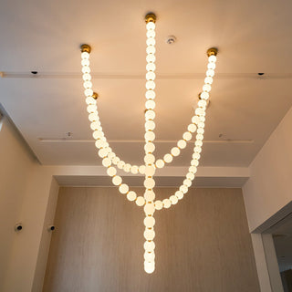 Zalvarin Lustre Sputnik en Laiton