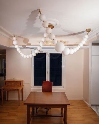 Zalvarin Lustre Sputnik en Laiton