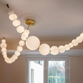 Zalvarin Lustre Sputnik en Laiton
