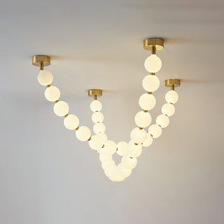 Zalvarin Lustre Sputnik en Laiton