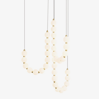 Pearl Lustre Moderne Blanc-Luire
