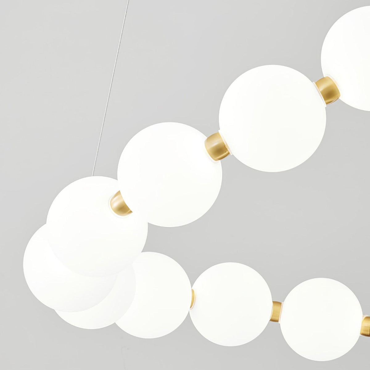 Gem Lustre moderne en acrylique