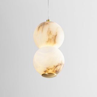 Elore Suspension Perles Albâtre Minimaliste-Luire