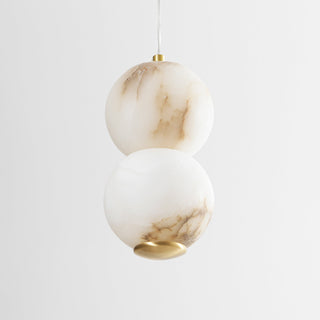 Elore Suspension Perles Albâtre Minimaliste-Luire