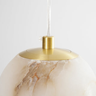 Elore Suspension Perles Albâtre Minimaliste-Luire