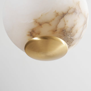 Elore Suspension Perles Albâtre Minimaliste-Luire
