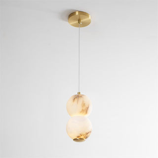 Elore Suspension Perles Albâtre Minimaliste-Luire