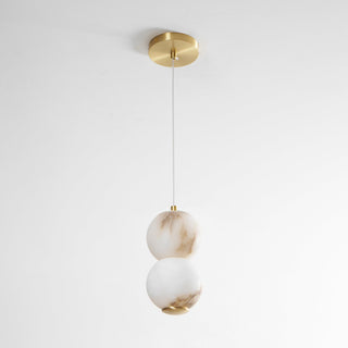 Elore Suspension Perles Albâtre Minimaliste-Luire