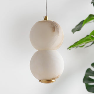 Elore Suspension Perles Albâtre Minimaliste-Luire