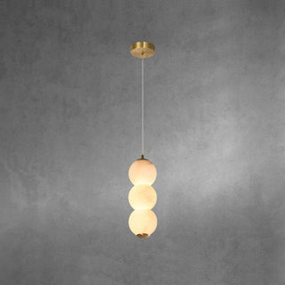 Elore Suspension Perles Albâtre Minimaliste-Luire