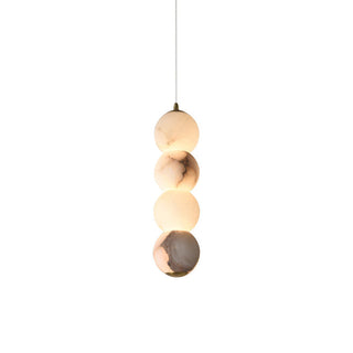 Elore Suspension Perles Albâtre Minimaliste-Luire
