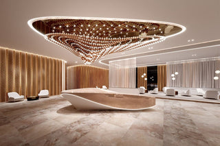 Pearl Wave Customize Chandelier-Neutral Decor