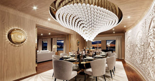 Pearl Wave Customize Chandelier-Neutral Decor