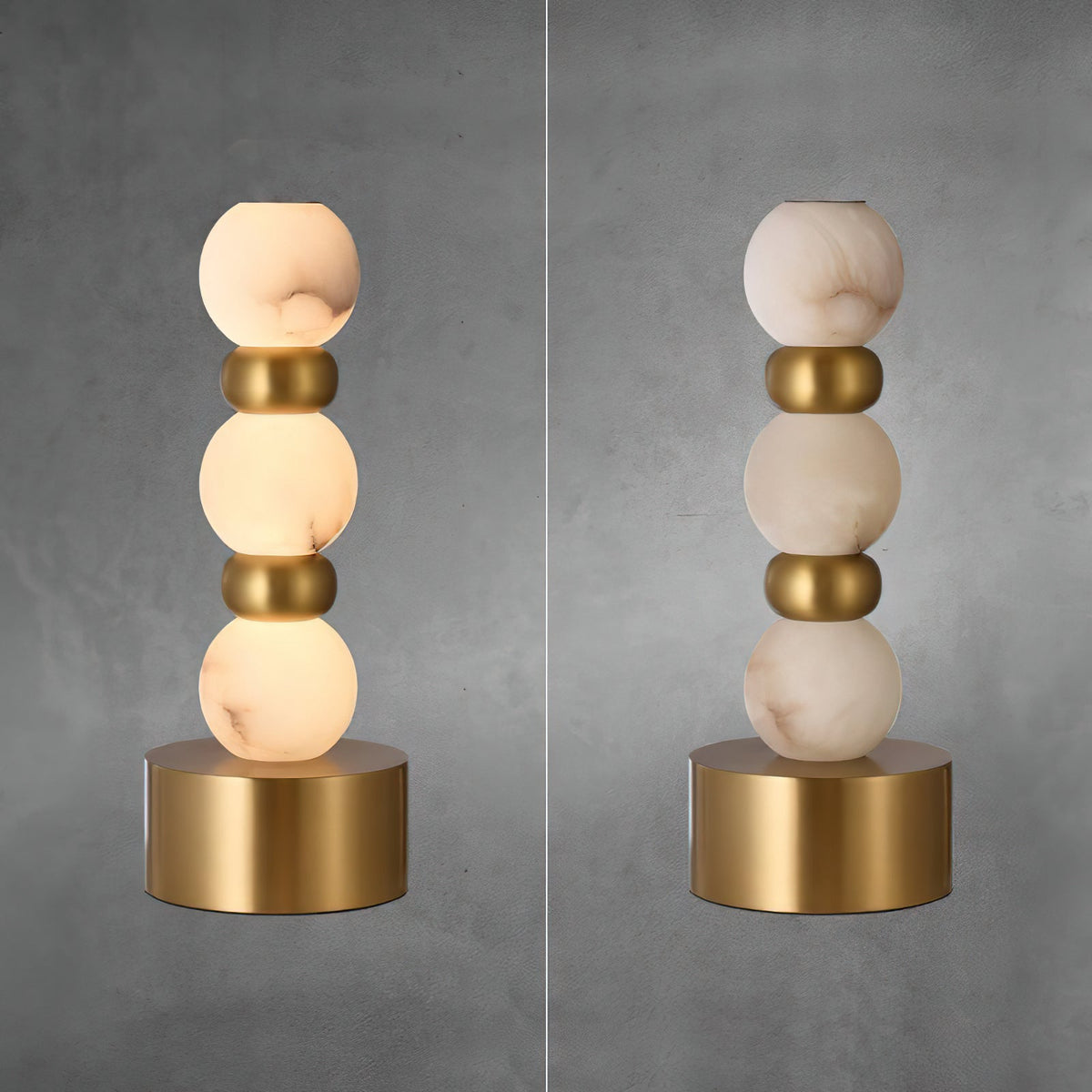 Altnal Lampe à poser en laiton