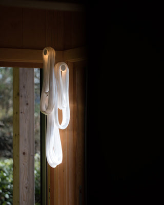 Pearlescent Filament Chandelier-Neutral Decor