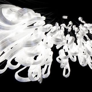 Pearlescent Filament Chandelier-Neutral Decor