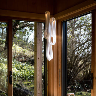 Pearlescent Filament Chandelier-Neutral Decor