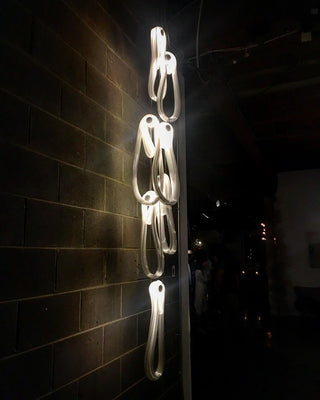 Pearlescent Filament Chandelier-Neutral Decor