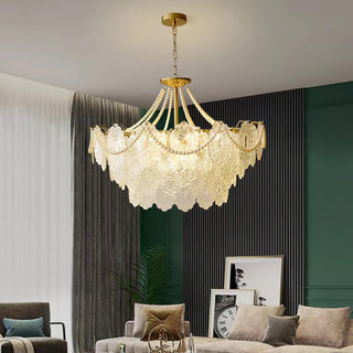 Lustra Lustre en Perles et Verre Luxe