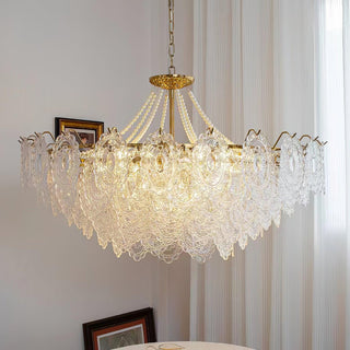 Lustra Lustre en Perles et Verre Luxe