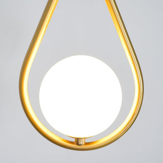 Droplet Suspension en Laiton Moderne