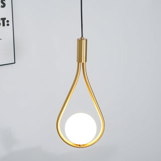 Droplet Suspension en Laiton Moderne