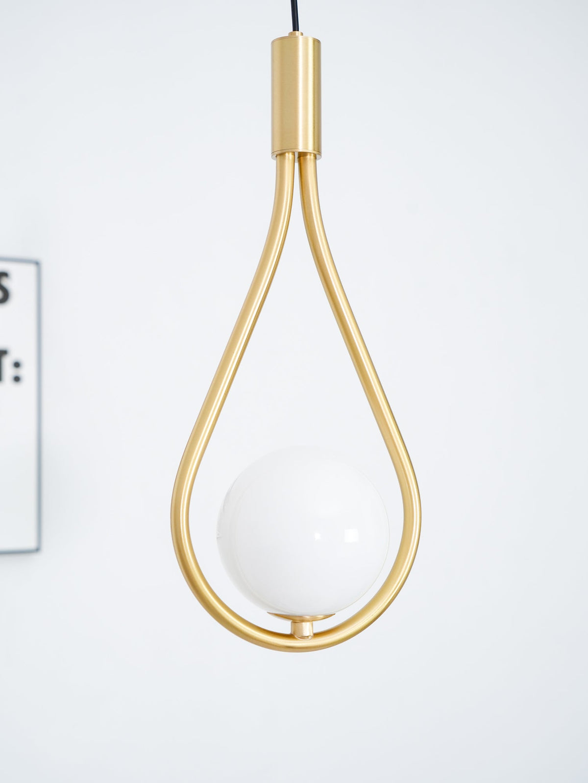Droplet Suspension en Laiton Moderne