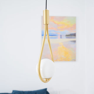 Droplet Suspension en Laiton Moderne