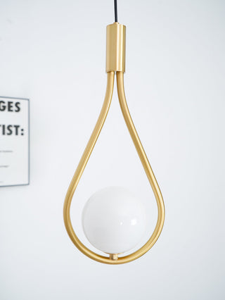 Droplet Suspension en Laiton Moderne