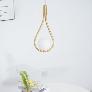 Droplet Suspension en Laiton Moderne