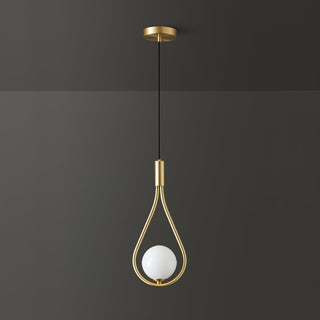 Droplet Suspension en Laiton Moderne