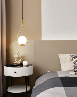 Droplet Suspension en Laiton Moderne