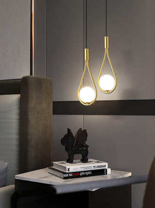 Droplet Suspension en Laiton Moderne