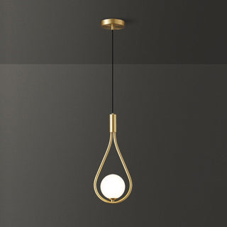 Droplet Suspension en Laiton Moderne