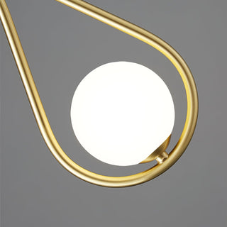 Droplet Suspension en Laiton Moderne